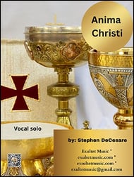 Anima Christi Vocal Solo & Collections sheet music cover Thumbnail